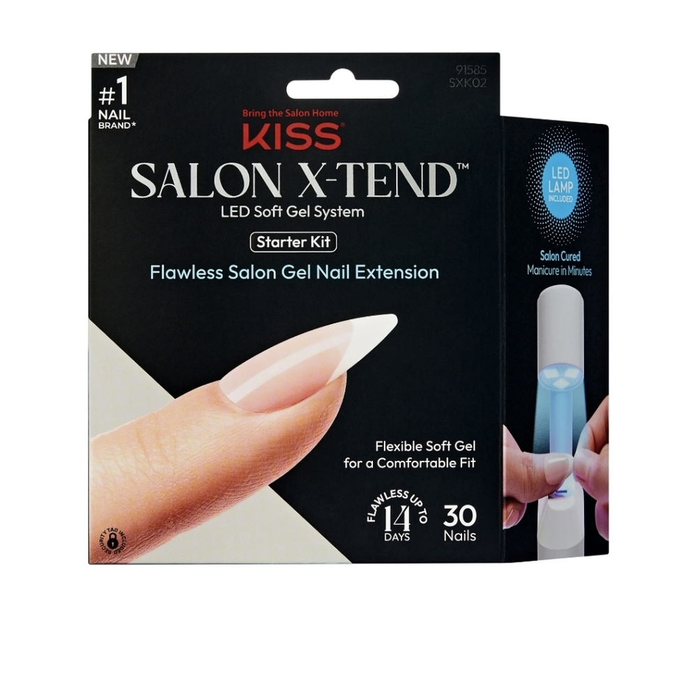 NEW! Kiss Salon X-Tend LED Gel Nail Kit